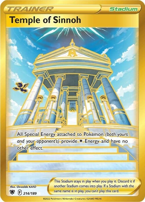 Temple of Sinnoh Card Front