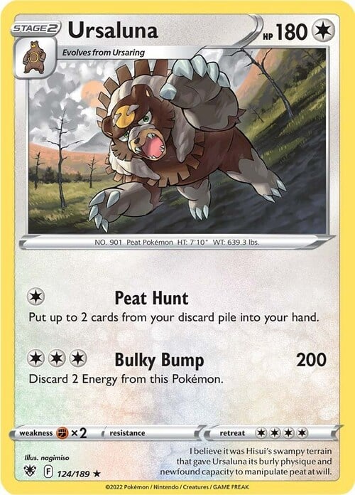Ursaluna [Peat Hunt | Bulky Bump] Card Front