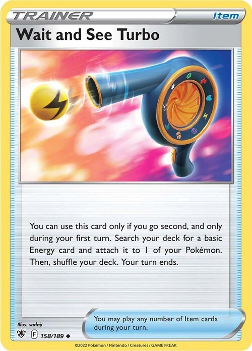 Wait and See Turbo Card Front