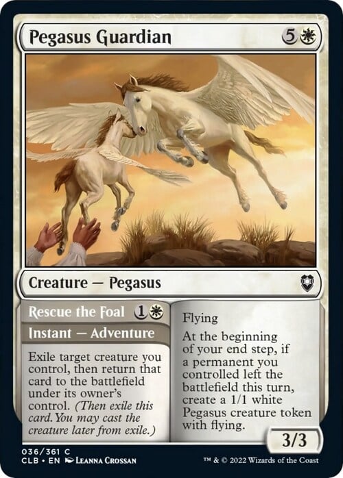 Pegasus Guardian Card Front