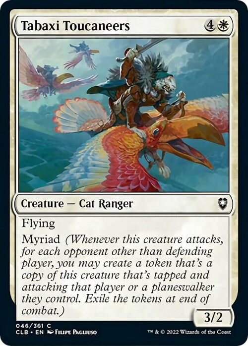 Tabaxi Toucaneers Card Front
