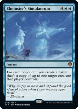 Elminster's Simulacrum Card Front