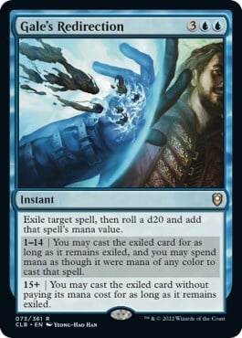 Gale's Redirection Card Front