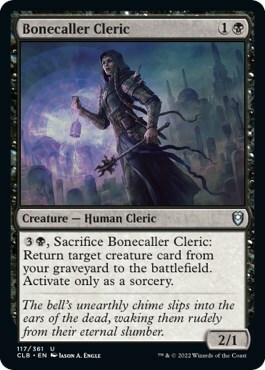 Bonecaller Cleric Card Front