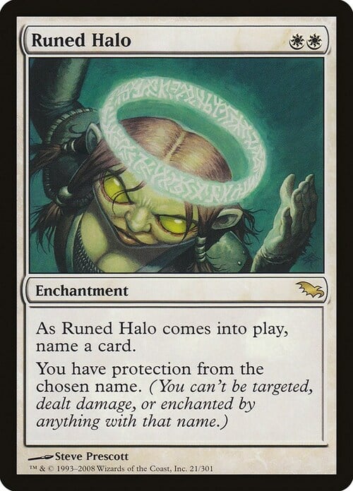 Runed Halo Card Front