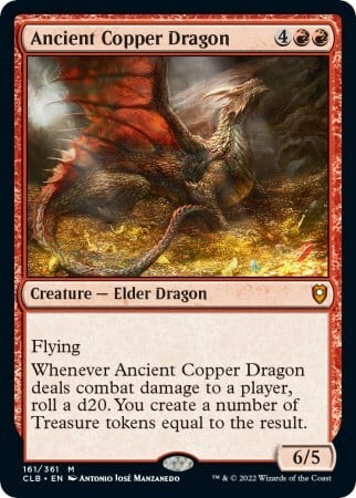 Ancient Copper Dragon Card Front