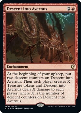 Discesa nell'Avernus Card Front