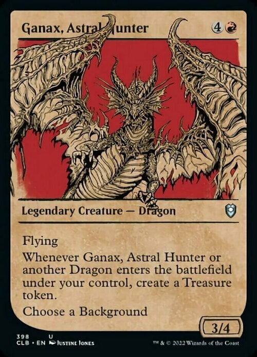 Ganax, cazador astral Frente