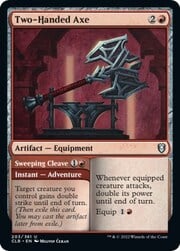 Two-Handed Axe // Sweeping Cleave 203
