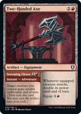 Two-Handed Axe Card Front