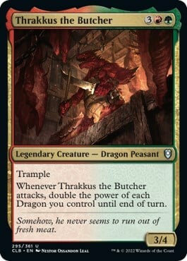 Thrakkus the Butcher Card Front