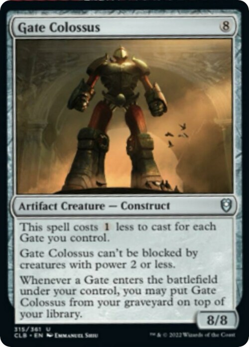 Gate Colossus Card Front