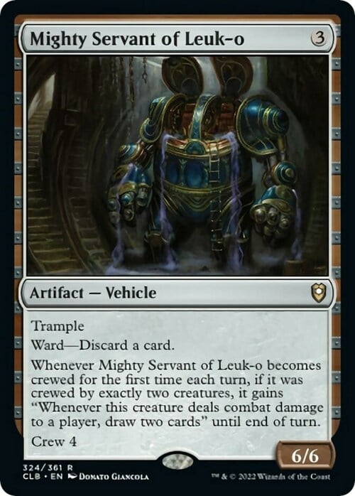Mighty Servant of Leuk-o Card Front