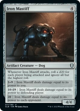Iron Mastiff Card Front