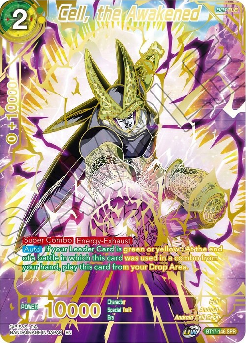 Cell, the Awakened Card Front