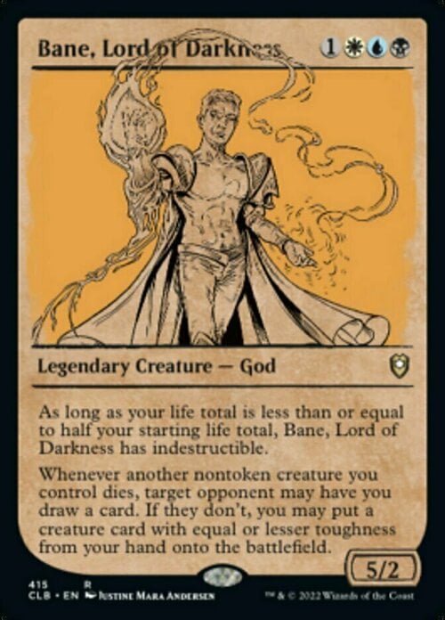 Bane, Signore dell'Oscurità Card Front
