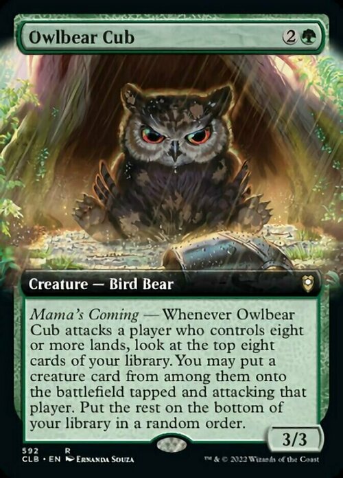 Owlbear Cub Card Front