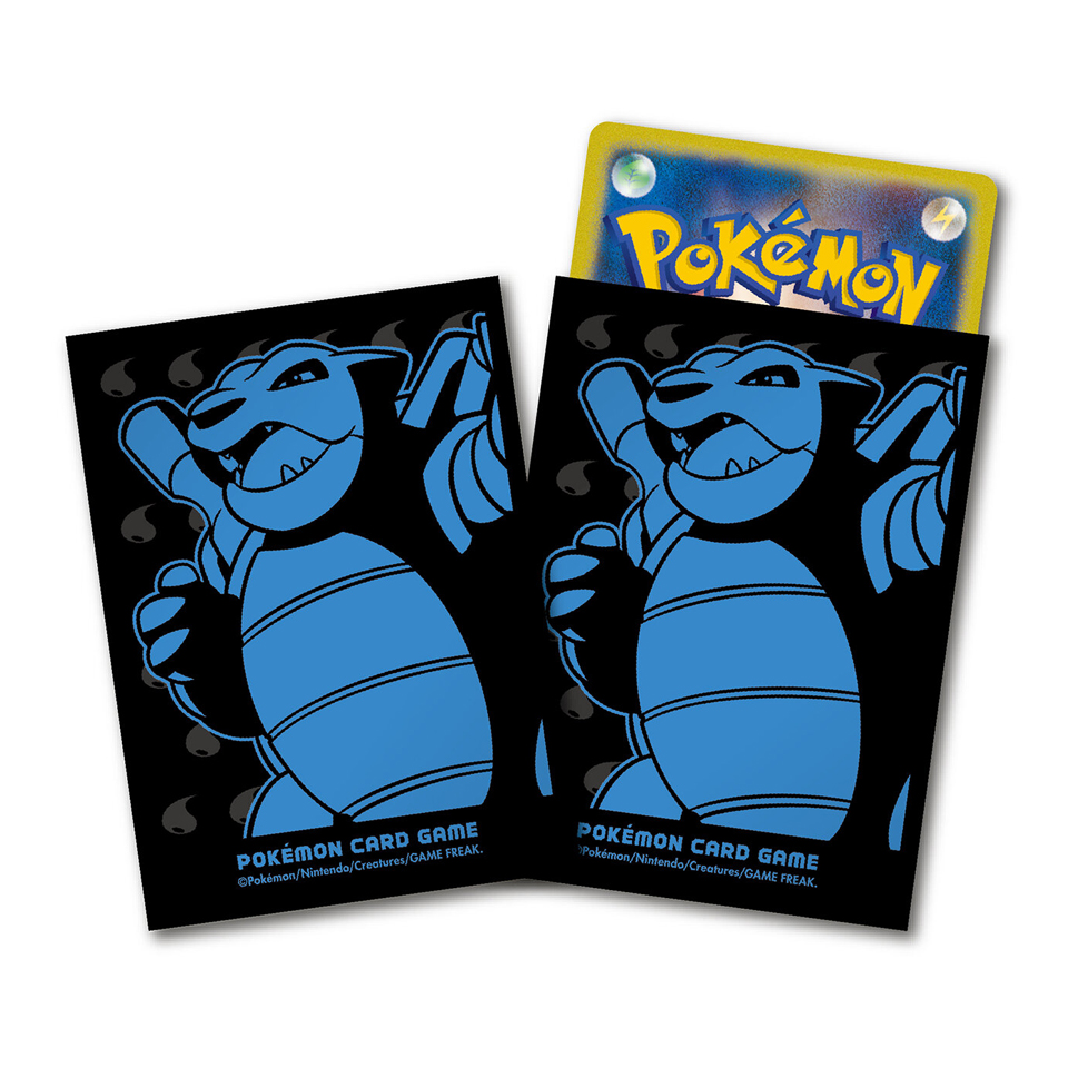 Pokémon GO Enhanced Expansion Pack: Premium Gloss Blastoise Sleeves