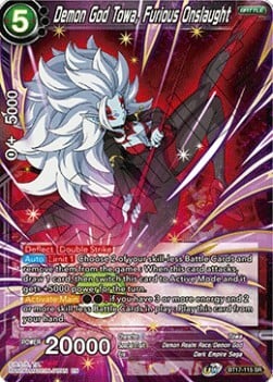 Demon God Towa, Furious Onslaught Card Front
