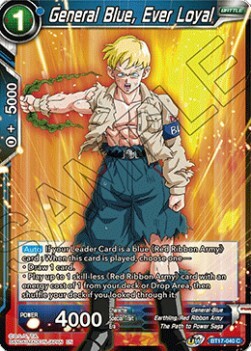 General Blue, Ever Loyal Card Front