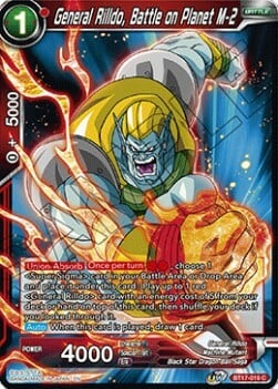 General Rilldo, Battle on Planet M-2 Card Front