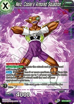Neiz, Cooler's Armored Squadron Card Front