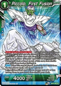 Piccolo, First Fusion Card Front