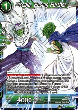 Piccolo, Fusing Further Card Front