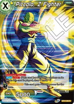 Piccolo, Z Fighter Card Front