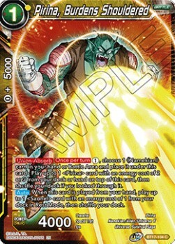 Pirina, Burdens Shouldered Card Front