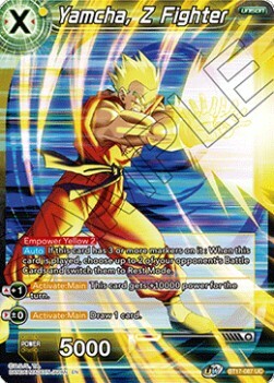Yamcha, Z Fighter Card Front