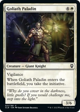 Goliath Paladin Card Front