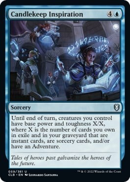 Candlekeep Inspiration Card Front