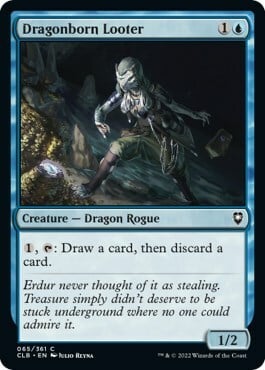 Saccheggiatrice Dragonide Card Front