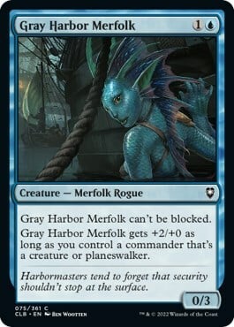Gray Harbor Merfolk Card Front
