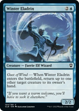 Eladrin dell'Inverno Card Front