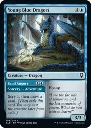 Young Blue Dragon // Sand Augury 106