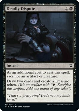 Deadly Dispute Card Front