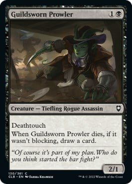 Guildsworn Prowler Card Front