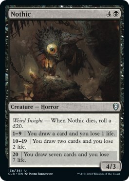 Nothic Card Front