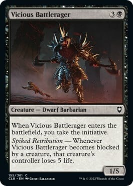 Vicious Battlerager Card Front