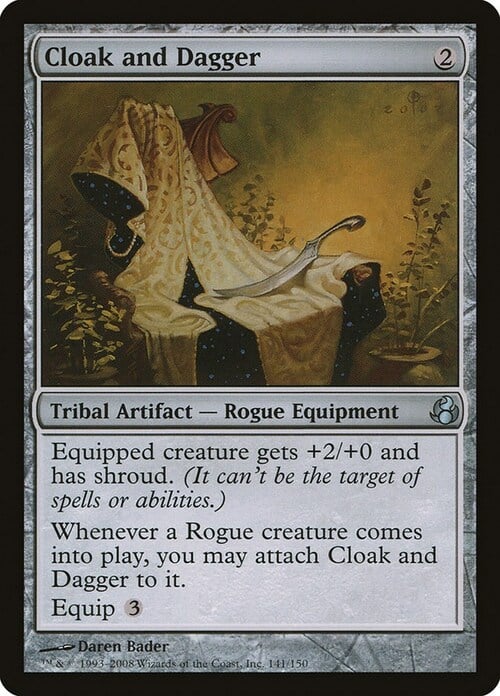 Cloak and Dagger Card Front