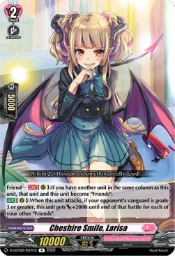 Cheshire Smile, Larisa [D Format] Card Front