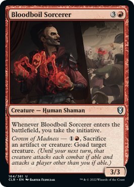Bloodboil Sorcerer Card Front