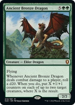 Ancient Bronze Dragon Card Front