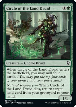 Circle of the Land Druid Card Front