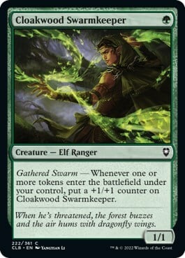 Cloakwood Swarmkeeper Card Front