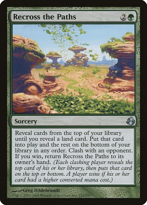 Recross the Paths Card Front