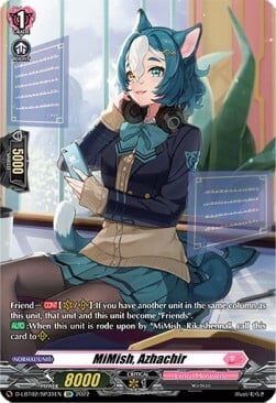 MiMish, Azhachir Card Front