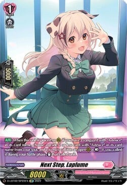 Next Step, Laplume Card Front